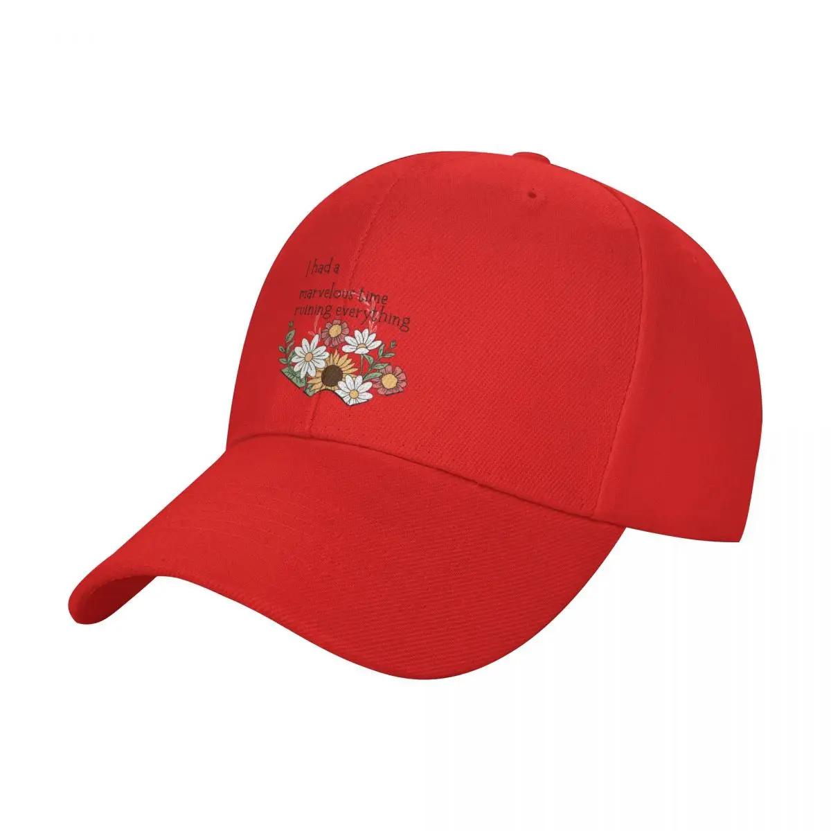 I Had A Marvelous Time Ruining Everything Baseball Cap Unique hats Bobble Hat Big Size Hat Beach Bag For Unisex Womens