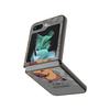 Cute Cartoon Capybara Phone Case For Samsung Z Flip 7 6 5G Galaxy Z Flip4 Z Flip5 Z Flip3 Coque Black Hard PC Shell Protective C
