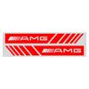 Car Rearview Mirror Sticker Auto Side Body Stripe Decal Decoration For Mercedes Benz AMG GLC GLE CLA W204 W205 W203 W211 W212 W213