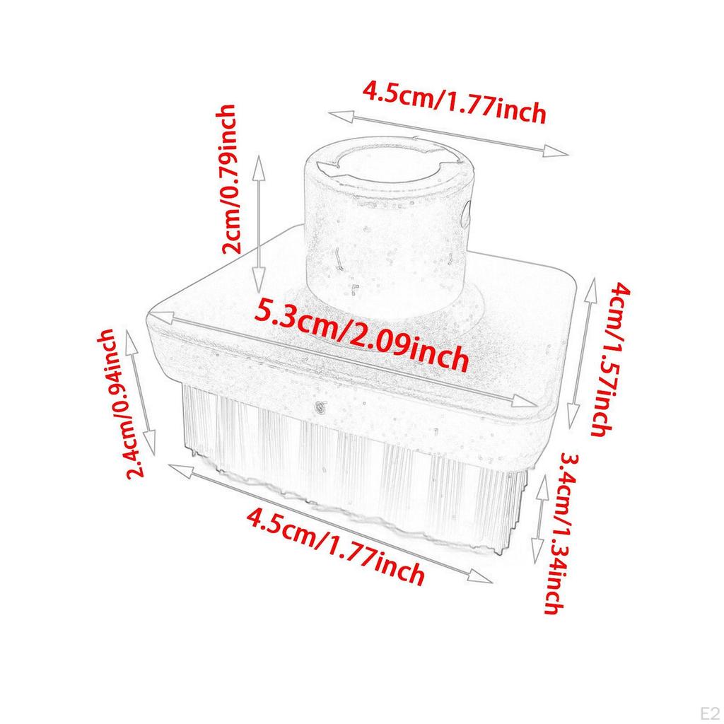 Brush for Steam Cleaner SC5 Accessories Stable Spare Parts Sweeper Head Attachment