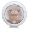 Motion Sensor Night Light USB Charging Lovely Cartoon Smart Induction Lamp for Bedroom WardrobeMonkey