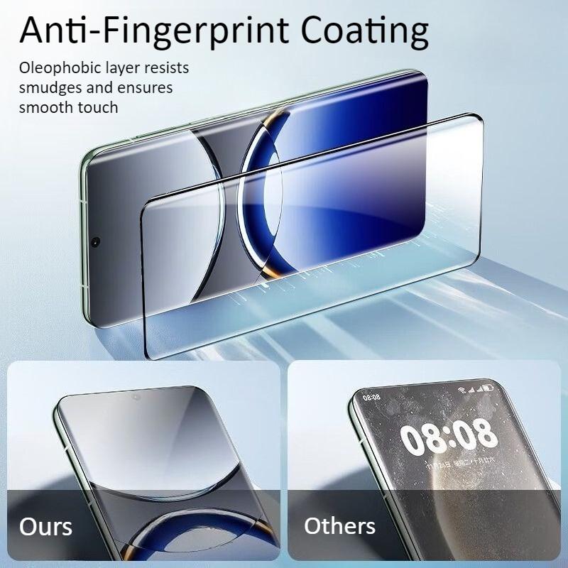 For OPPO Find X8 X6 Pro X7 Ultra OnePlus 13 12 Ace 3 2 Full Glue Tempered Glass Dust-free Auto Installation Tool Screen Protector