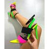Eilyken Pointed Toe High Heels Women Sandal 2026 Summer New Shoes Wedding Stripper Sandal Size 35-45