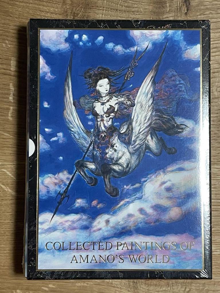 [USED] Yoshitaka Amano Fantasy Art Exhibition Art Book () Clear File (Not for Sale) Postcard