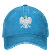 Polish Eagle Casual Baseball Cap Polska Poland Trucker Hat Tennis Skate Snapback Cap FeUnisex Unisex Street Style Baseball Caps