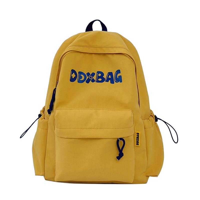 

Дорожная сумка большой вместимости, легкий рюкзак, студенческая сумка Small жёлтый