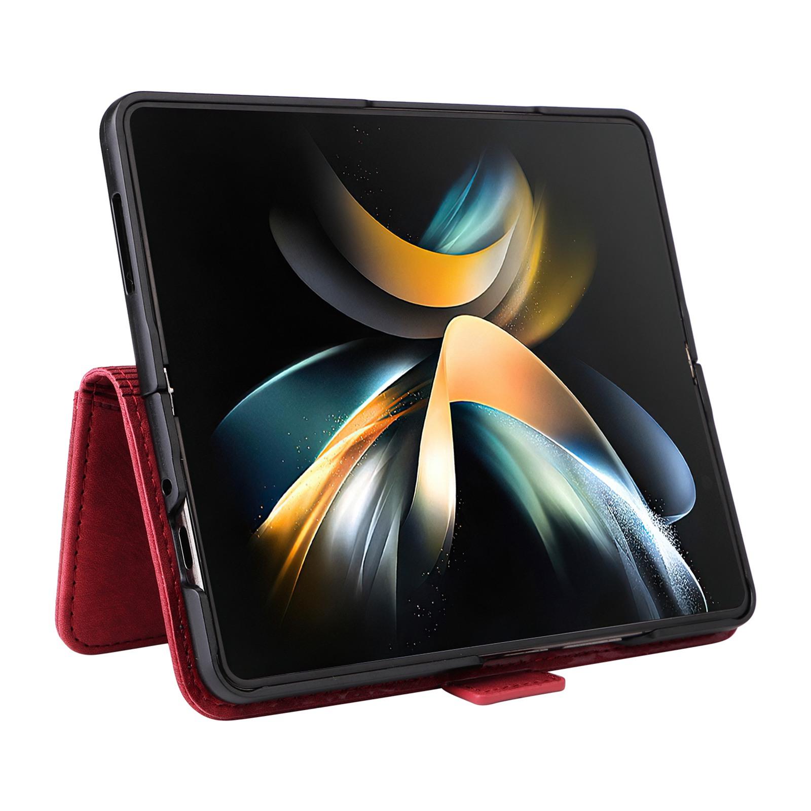 Red PU Leather