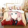 3D Anime Nijiyon Animation Printed Bed Set Duvet Cover Pillowcase Bedding Set Bed Linen Sheet Quilt Cover Full Queen King Size