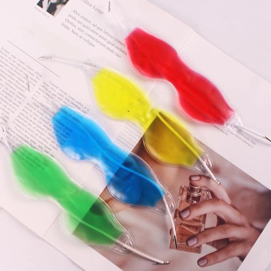 Reusable Eye Mask Eye Fatigue Relief Mask Light Blocking Sleep Mask Summer Cooling Eye Mask for Travel Home