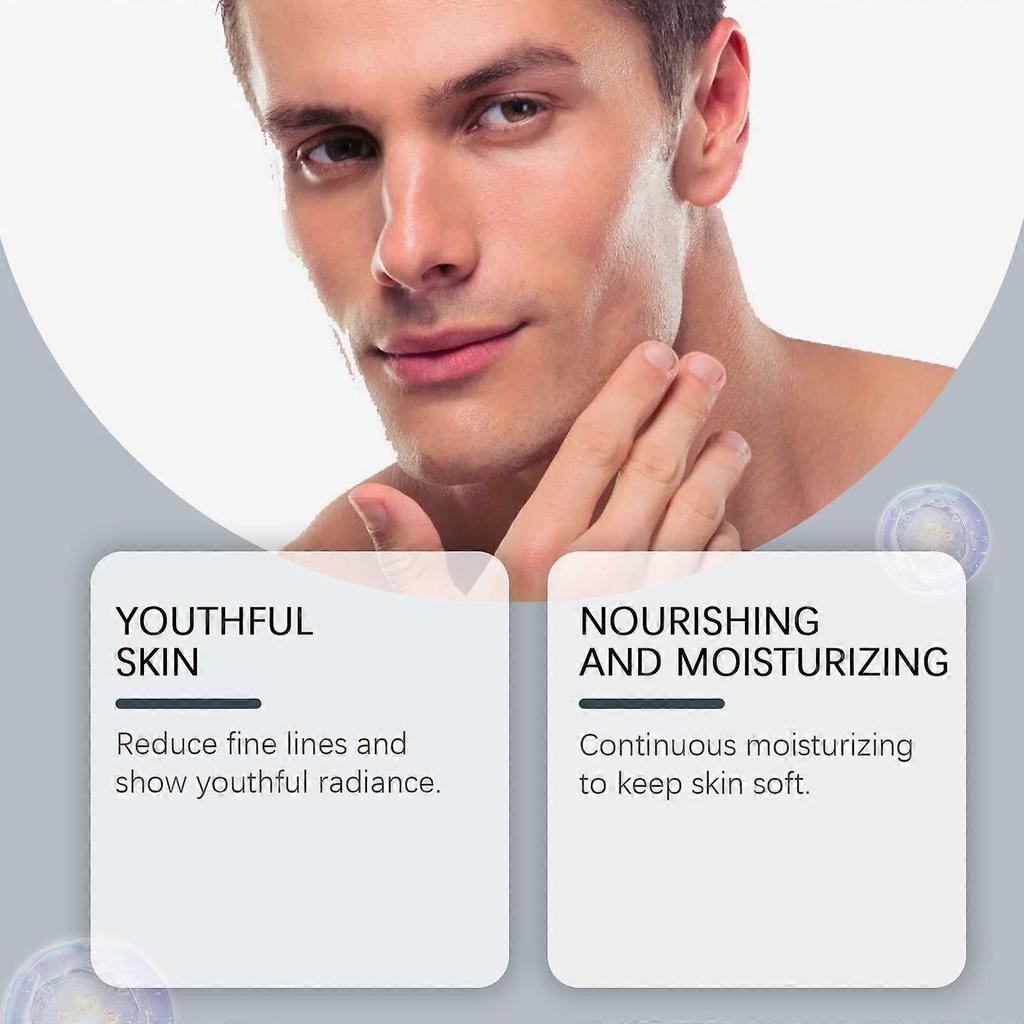 East Moon Men's Nourishing Facial Cleanser Gentle Cleansing For Facial Skin, Refreshing And Oil-Control Facial Cleanser
