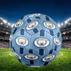 Manchester Football FC Druck Größe 5 Fußball, PU Abriebfester Fußball für Spieltraining und tägliches Üben, Geburtstagsgeschenk für Fußballfans