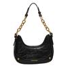 Fashion Design Sense Niche Chains Shoulder Bag Women's  New High-End Texture Crossbody Bag Simple Red Leather Commuter Bag