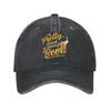 Retro Beer Oclock Baseball Caps Unisex Women Distressed Washed Headwear  Outdoor All Seasons Travel Unstructured Soft Caps Hat