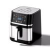 Large Capacity Visible Air Fryer - High Power Electric French Fry Maker for Home Use, Oil-Free Cooking