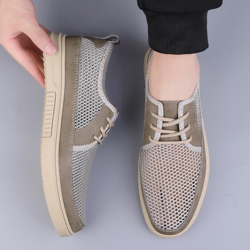 Fashion Summer New Men's Mesh Sandals  Leisure Beach Holiday Comfort Casual Shoes Lightweight Outdoor Walking on the beach  sandal