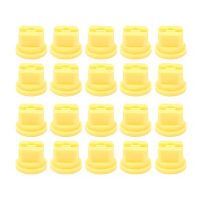 20 Stück Flachstrahldüse Gleichmäßige Sprühverteilung 110 Grad Landwirtschaftsspritze Zerstäubung