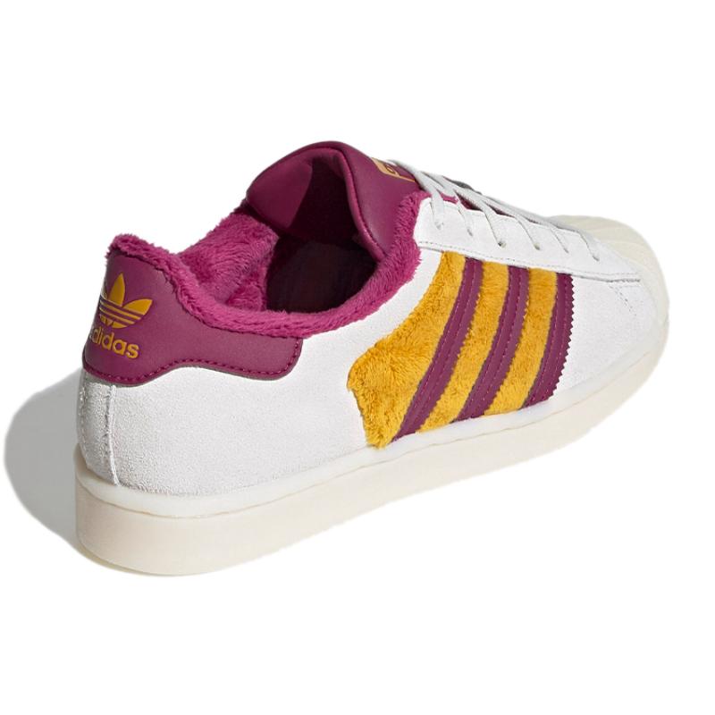 Adidas Superstar 'White Power Berry Gold' Women's Sneakers FZ3638