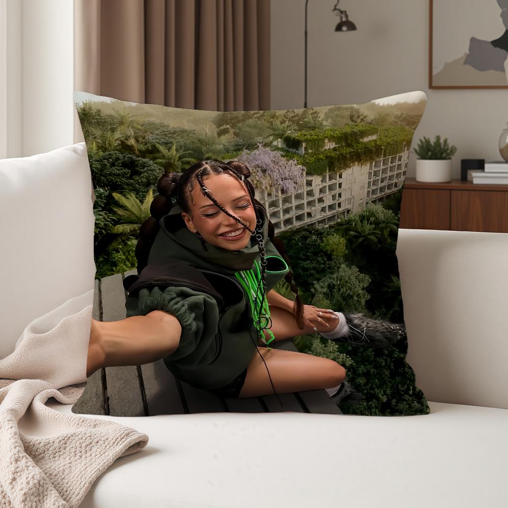

Singer Nnina Chuba Ich Lieb Mich Pillow Case Suitable For Bedrooms Living Rooms Cars Home Decoration 30cmx30cm