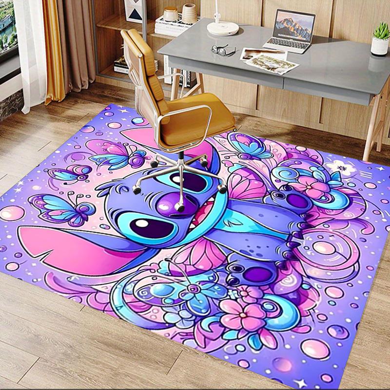 Butterfly Fantasy Stitch Carpet For Playroom Bedroom Living Room Sofa Home Decorkids Game Area Rug Nonslip Floor Mat