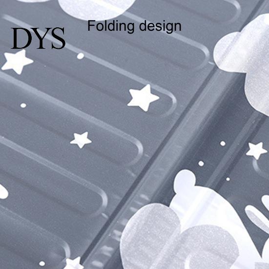 Stove Top Baffle Plate Cartoons Animal Print Grease Proof Aluminum Splatter Board Foil Gas Folding Cover for Kitchen Anti-Splatter Screen