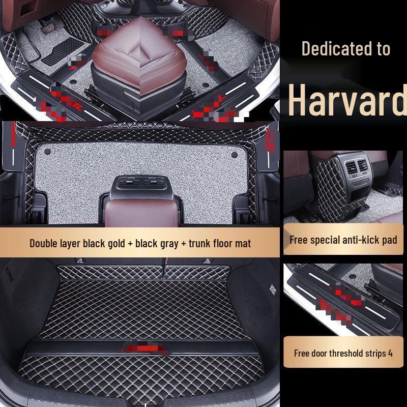 Custom Full Coverage Floor Mats for Haval H6, H2, Big Dog M6, Menglong F7, and H9