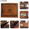 1 Pcs High Quality PU Leather Men Wallet Fashion Dollar Price Short Wallet Casual Clutch Wallet Credit Card Holder