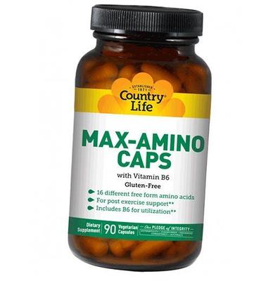 Aminosäuren mit Vitamin B6, Max-Amino mit Vitamin B-6, 90vegcaps (27124009)