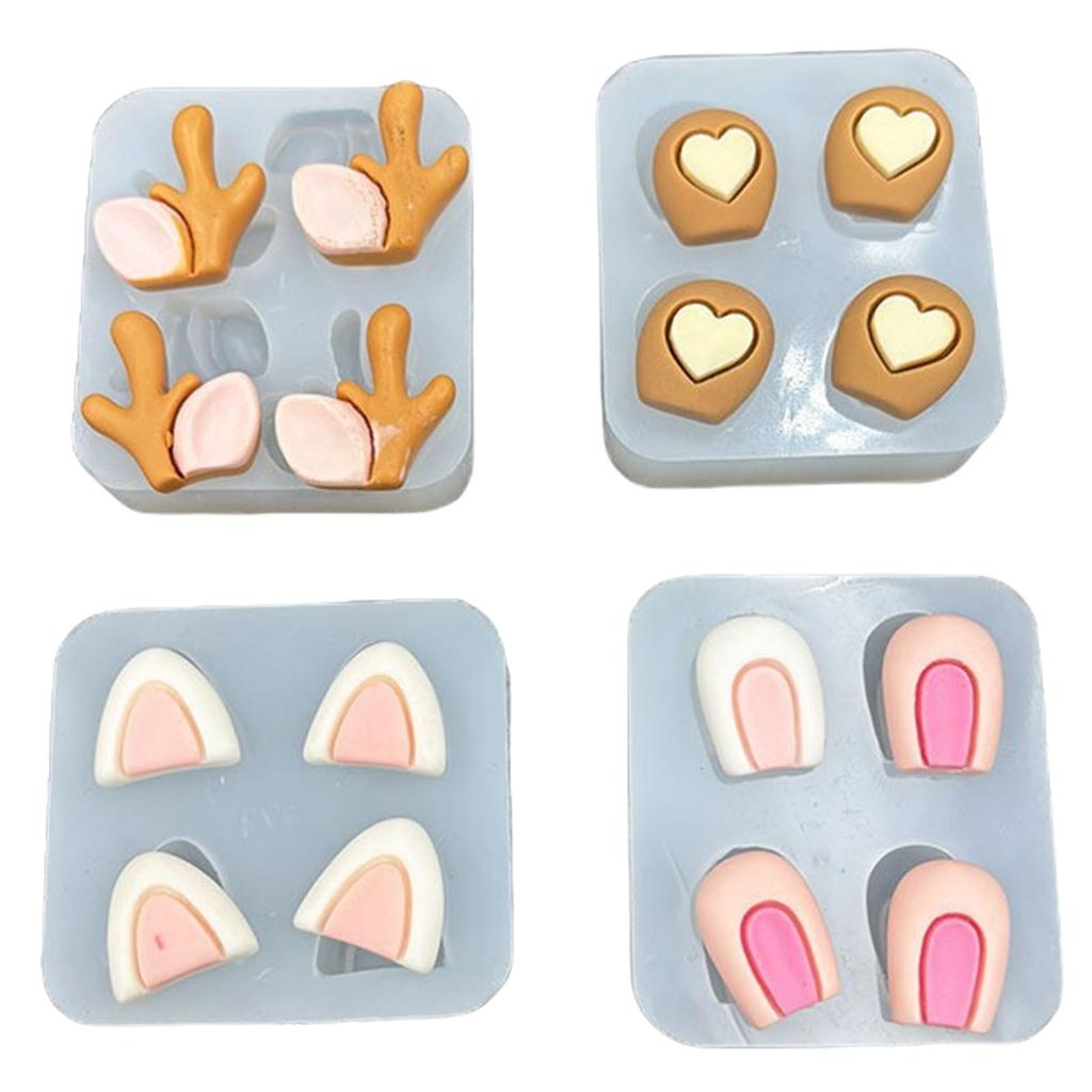 Small Silicone Ear Molds For Baking Jewelry Making And DIY Projects