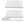 2Pcs Diatomaceous Earth Drying Pad Anti-Slip Leak-Proof Stone Sink Tray for