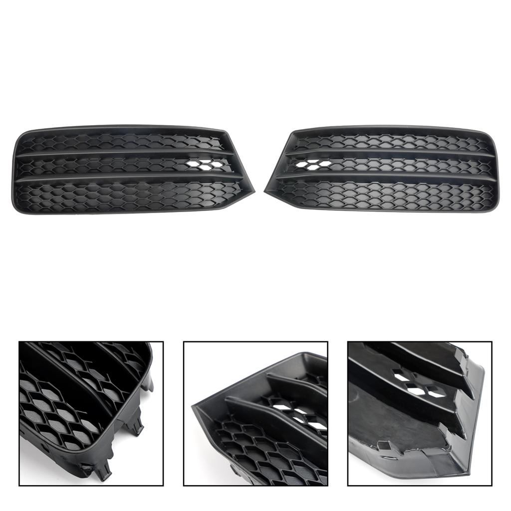 2PCS Front Bumper Fog Light Cover Grill Grille 8XA807681B 8XA807682B Fit A1 8X 2015-2018
