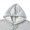 Sweat à capuche à cordon Casual Doux Pull Hauts pour Voyage Randonnée Trajet M
