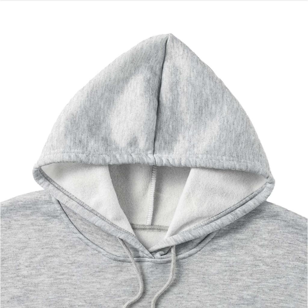 Sweat à capuche à cordon Casual Doux Pull Hauts pour Voyage Randonnée Trajet M
