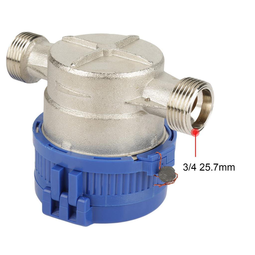 Garden & Home Usage 15mm Cold Water Meter Home Water Meter Cold Water Meter  15mm 1/2 Inch Cold Water Meter with Fittings
