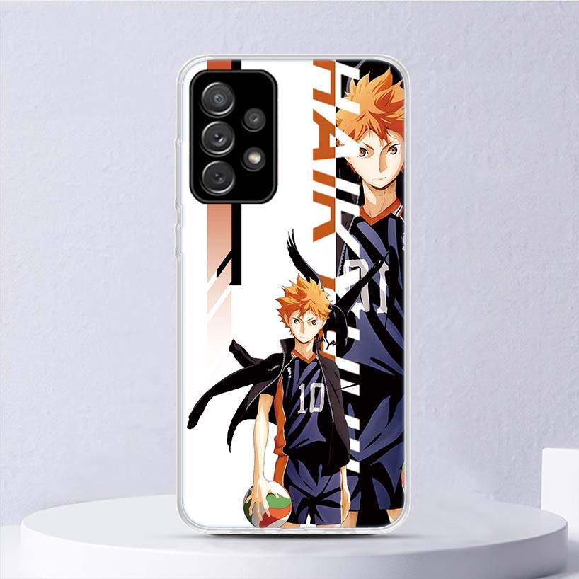 Anime Haikyuu Schulvolleyball Weiche Hülle Für Samsung Galaxy A17 A16 A26 A36 A56 A15 A14 A13 A55 A54 A53 Handyhülle A25 A35 A24