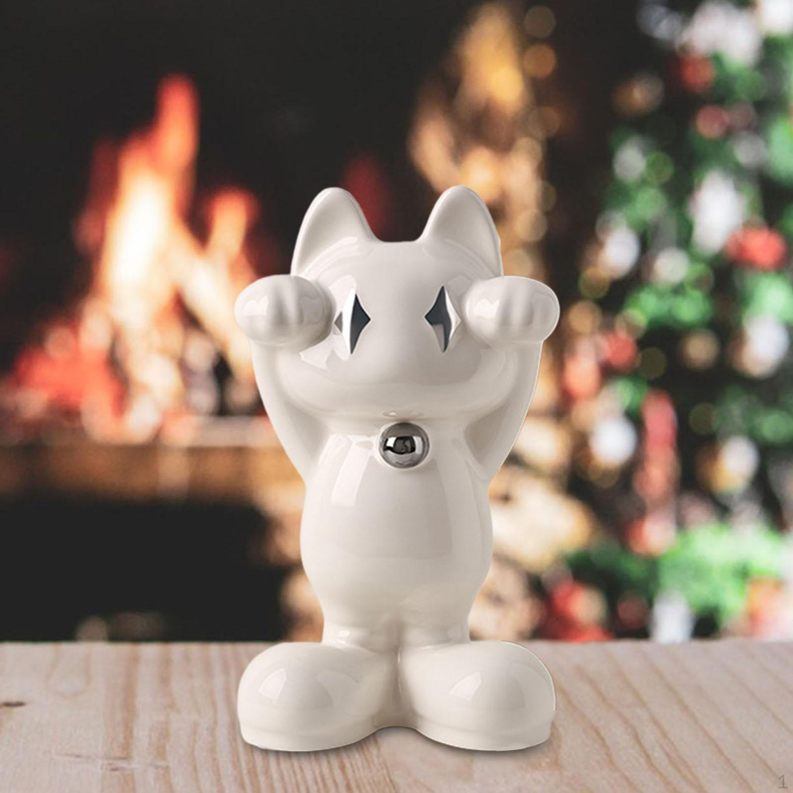 

Статуэтка кошки, украшение стола, подарок на вечеринку, фен-шуй, приветственная фигурка, фигурка на новоселье