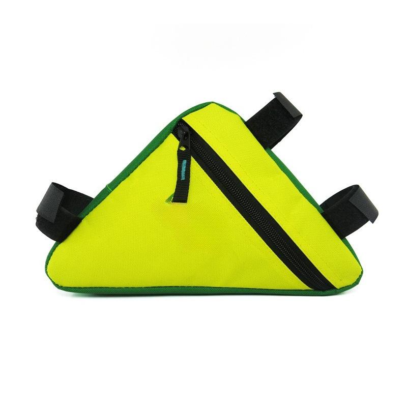1Pc Bicycle Triangular Bag, Beam Bag, Quick-release Mountain Bike Front Bag, Riding Gear Accessory Bag