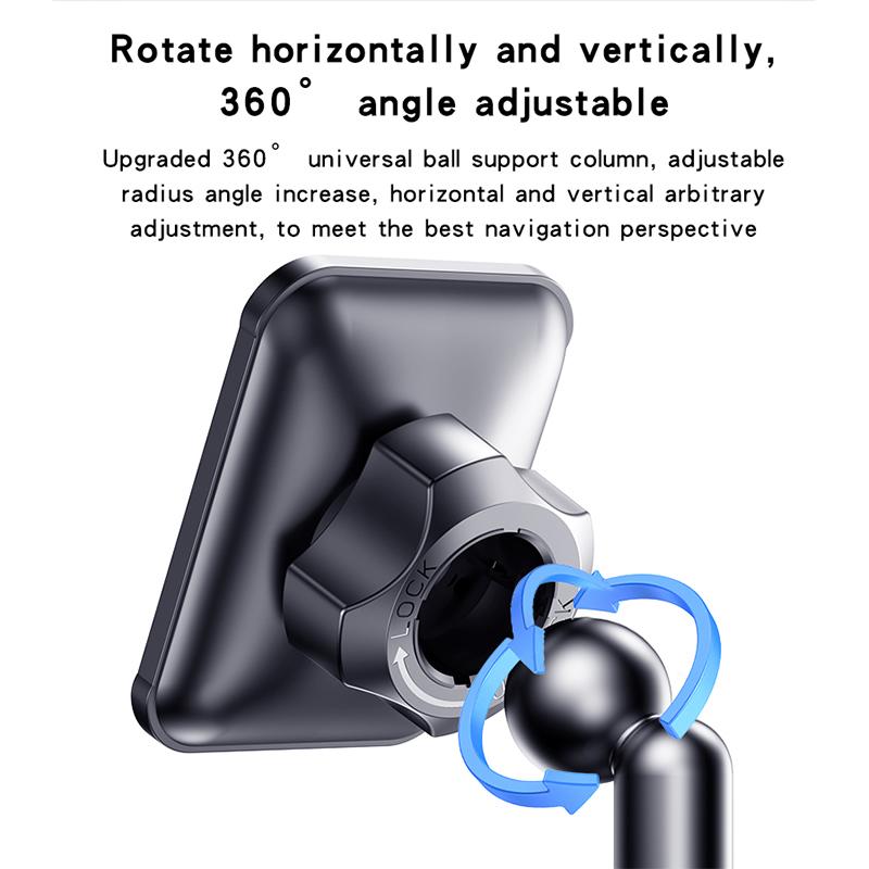 YESIDO C204 Selbstklebende Unterseite Auto Armaturenbretthalterung Handyhalterung Halterung Magnetischer Handyhalter