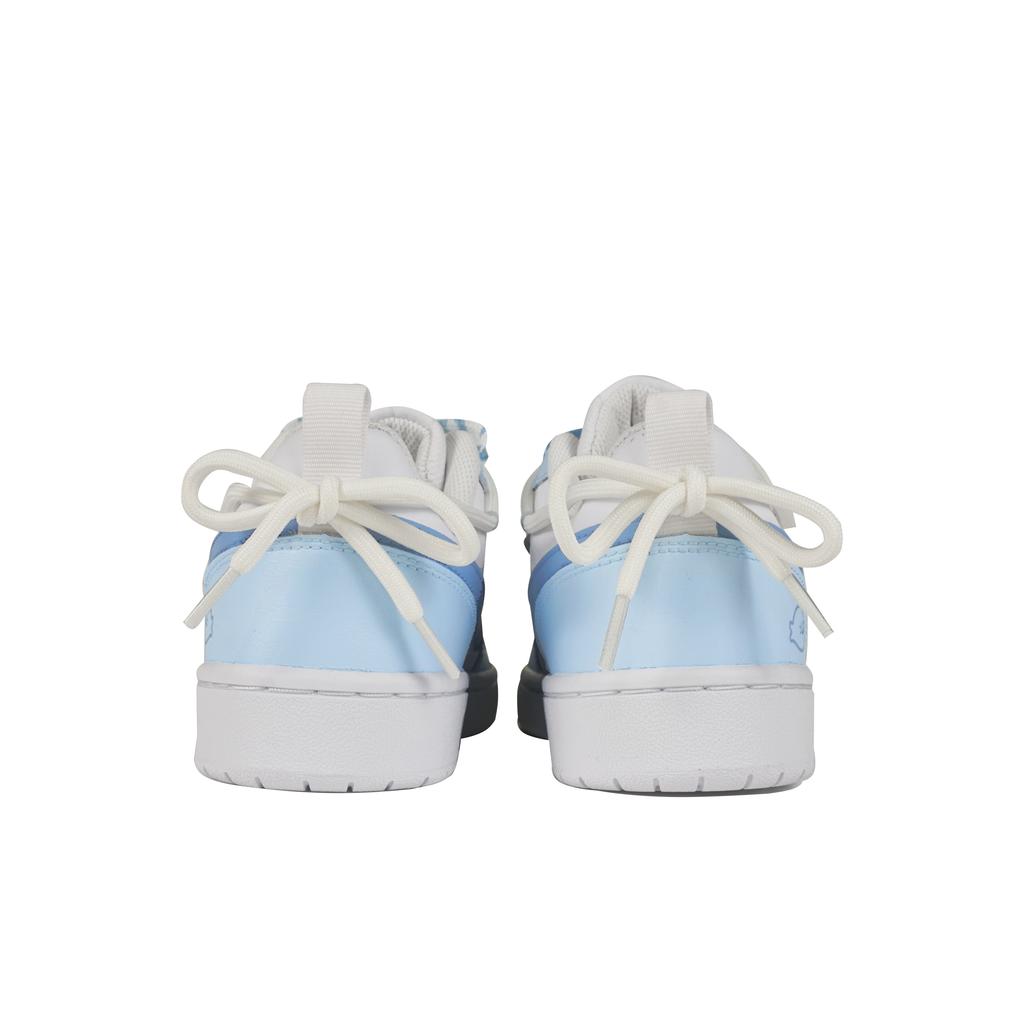 Nike Court Borough Low Nine Systems Low top Skateboard Shoes GS White Blue DV5456-106(Team-S-BOX)-Random packaging bags