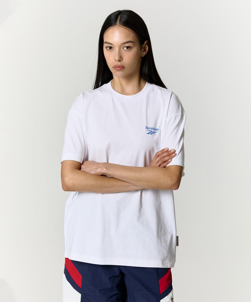 REEBOK Ice Cotton Graphic T-Shirt - White