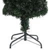 Artificial Slim Christmas Tree with Stand 150 cm Fiber Optic