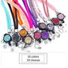 Badges Holder Retractable Lanyard Id Lanyard Name Tag Card Badge Holder Reels Chain Clips Hanging Rope Keychain Necklace Strap