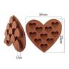 Love Heart Shaped Silicone Molds Fondant Cake Chocolate Mold Baking Tools
