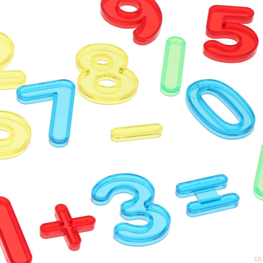 Math Toys Number Counting Learning Mathematics Material Supplies Gift Alphabet for Games