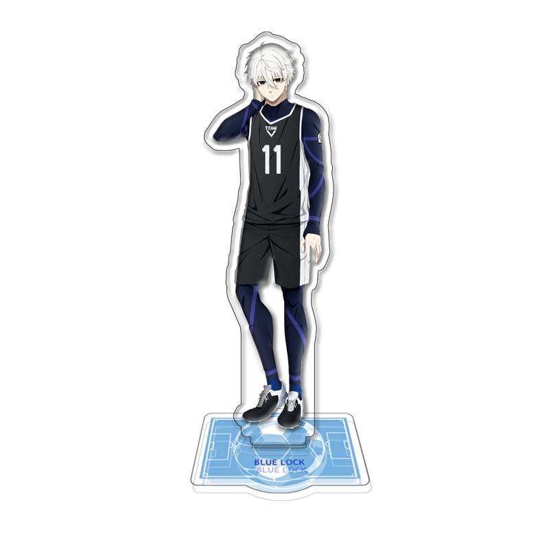 BLUE LOCK Anime Acrylic Stand Figure Isagi Yoichi Blue Lock Merchandise Ready Stock Dropshipping Anime Figure Acrylic Standee 15cm