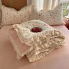 Wrinkled yarn summer blanket, air conditioner, four piece set, new Jinke machine washable lace dormitory, summer cool blanket, thin blanket