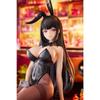 18CM Anime Bunny Girl Hina Figure 1/4 Bunny Girl Dress Up Kneeling Model Toy Doll Aciton Figure PVC