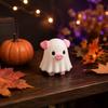 Hand Painted Ghost Figurine 3D Printed Tabletop Decor Halloween Ornament  Halloween