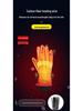 Heated Waterproof Winter Gloves: Electric Motorcycle & Ski Wear for Men and Women, Thickened with Velvet, Cold-Resistant.