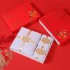 Coral fleece towels bath towels three-piece gift box
