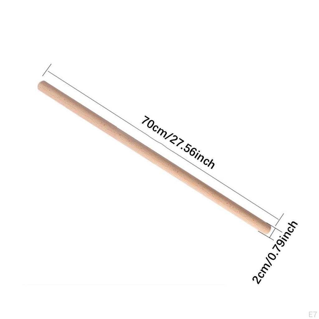 2x Yoga Stick Training Back Stretcher for Pilates Gymnasts Strength 50cm